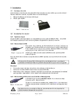 Preview for 14 page of PrehKeyTec MCI Family Operating And Technical Manual