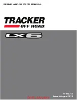 Preliminary TRACKER OFF ROAD LX6 Repair And Service Manual preview