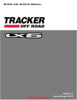 Preview for 1 page of Preliminary TRACKER OFF ROAD LX6 Repair And Service Manual