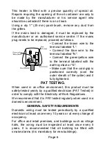 Preview for 6 page of Prem-I-Air Elite EH1361 Quick Start Manual