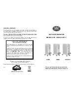 Prem-I-Air C307 Instruction Manual предпросмотр