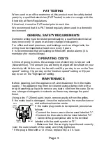 Preview for 3 page of Prem-I-Air EH0522 Instructions Manual