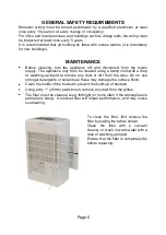 Preview for 5 page of Prem-I-Air EH1104 Instructions Manual