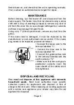 Предварительный просмотр 8 страницы Prem-I-Air EH1372 Instructions Manual