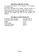 Предварительный просмотр 8 страницы Prem-I-Air EH1436 Instructions Manual