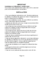 Предварительный просмотр 10 страницы Prem-I-Air EH1436 Instructions Manual