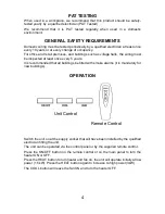 Предварительный просмотр 4 страницы Prem-I-Air EH1688 Manual