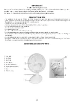 Preview for 2 page of Prem-I-Air EH1852 User Manual