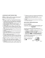 Предварительный просмотр 2 страницы Prem-I-Air PCH0501 Manual