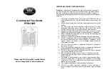 Предварительный просмотр 1 страницы Prem-I-Air PFH0130R Instruction Manual