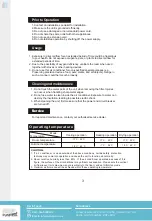 Preview for 5 page of Prem-I-Air PMSF09 Series Owner'S Manual