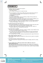 Preview for 12 page of Prem-I-Air PMSF09 Series Owner'S Manual