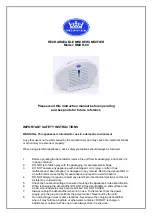 Предварительный просмотр 1 страницы Prem-I-Air RMDH-09 Instruction Manual