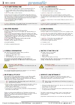 Preview for 4 page of Prematic DELTA - LABVAC 2017 Technical Manual