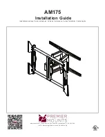 Premier Mounts AM175 Installation Manual предпросмотр