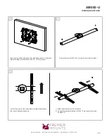 Предварительный просмотр 5 страницы Premier Mounts AM500-U Installation Manual