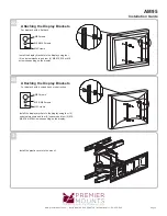 Preview for 3 page of Premier Mounts AM95 Installation Manual