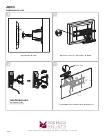 Preview for 4 page of Premier Mounts AM95 Installation Manual