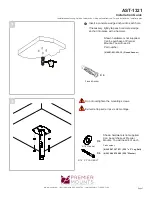 Предварительный просмотр 7 страницы Premier Mounts AST-1321 Installation Manual