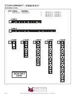 Предварительный просмотр 4 страницы Premier Mounts Convergent A-A27 Series Installation Manual