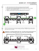 Предварительный просмотр 7 страницы Premier Mounts Convergent A-A27 Series Installation Manual