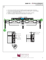 Preview for 7 page of Premier Mounts CONVERGENT SAM-IFJ Series Installation Manual