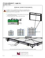 Preview for 20 page of Premier Mounts CONVERGENT SAM-IFJ Series Installation Manual