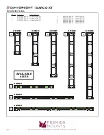 Предварительный просмотр 4 страницы Premier Mounts Convergent Series Installation Manual