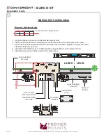 Предварительный просмотр 10 страницы Premier Mounts Convergent Series Installation Manual