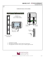 Предварительный просмотр 13 страницы Premier Mounts Convergent Series Installation Manual