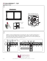 Preview for 14 page of Premier Mounts CONVERGENT TVF Series Installation Manual