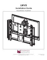 Premier Mounts LMVS Installation Manual preview