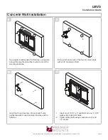 Preview for 5 page of Premier Mounts LMVS Installation Manual