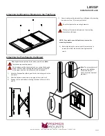 Предварительный просмотр 9 страницы Premier Mounts LMVSP Installation Manual