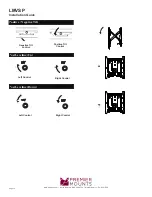 Предварительный просмотр 12 страницы Premier Mounts LMVSP Installation Manual