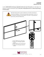 Preview for 13 page of Premier Mounts LMVSP Installation Manual