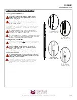 Preview for 9 page of Premier Mounts P2642F Installation Manual