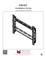 Premier Mounts P2642T Installation Manual preview