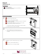 Preview for 4 page of Premier Mounts P2642T Installation Manual