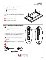 Preview for 9 page of Premier Mounts P2642T Installation Manual