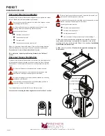 Preview for 8 page of Premier Mounts P4263T Installation Manual