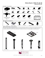 Preview for 3 page of Premier Mounts PDS-PLUS Installation Manual