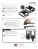 Preview for 3 page of Premier Mounts PDS-URPM Installation Manual