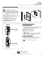 Preview for 15 page of Premier Mounts PFDM1 Installation Manual