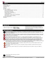 Preview for 2 page of Premier Mounts PP-FCTA Installation Instructions Manual