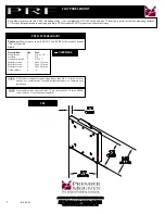 Premier Mounts Prestige Ultra Flat Mount PRF Installation Manual preview