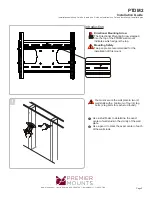 Preview for 3 page of Premier Mounts PTDM2 Installation Manual