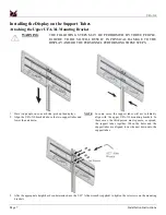 Предварительный просмотр 7 страницы Premier Mounts UFA-XL Installation Manual