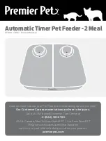 Premier Pet GFD00-17006 Product Manual предпросмотр