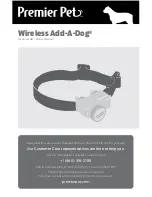 Preview for 1 page of Premier Pet Wireless Add-A-Dog GIF00-16348 Product Manual